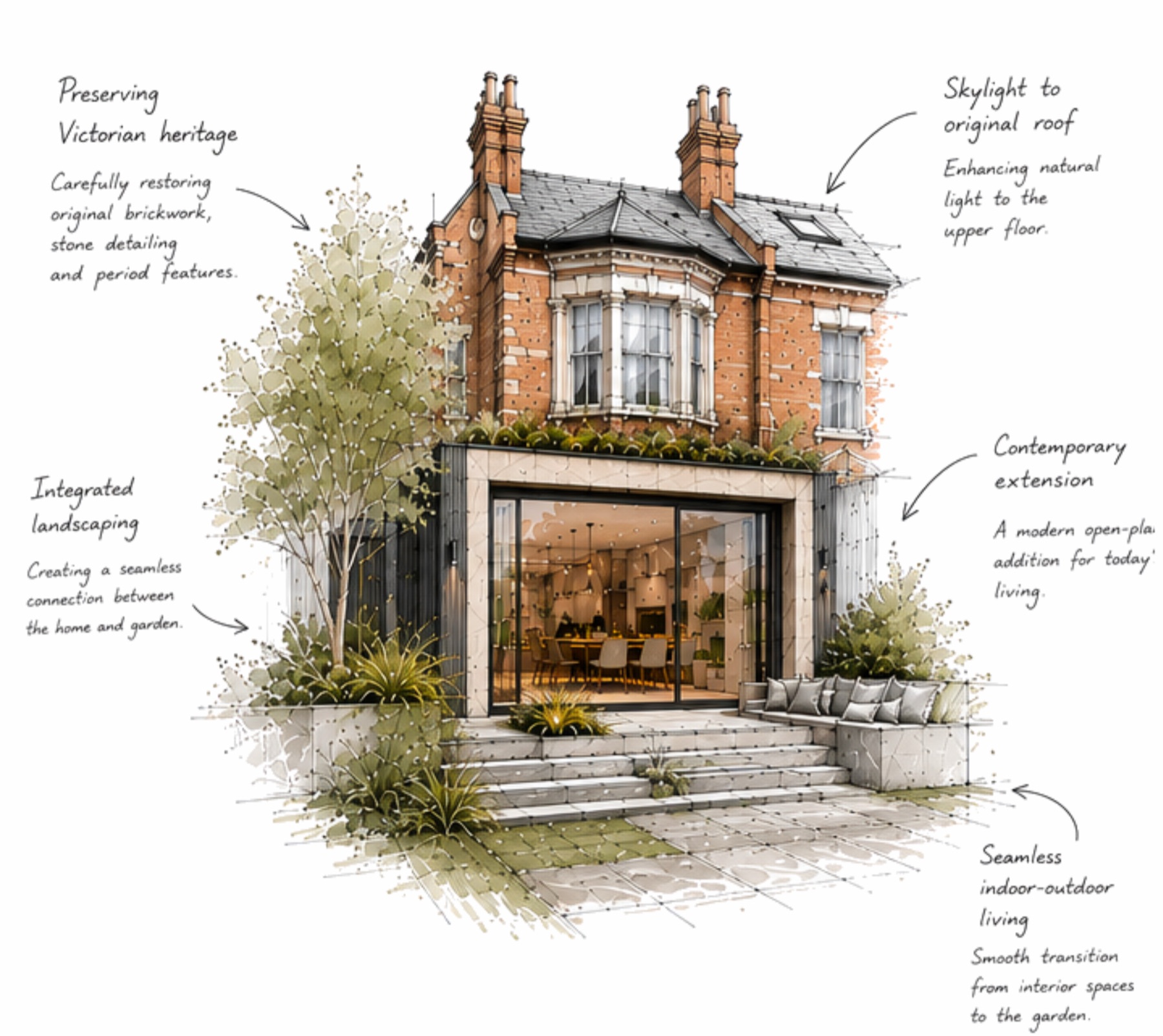 Modern Extension drawings