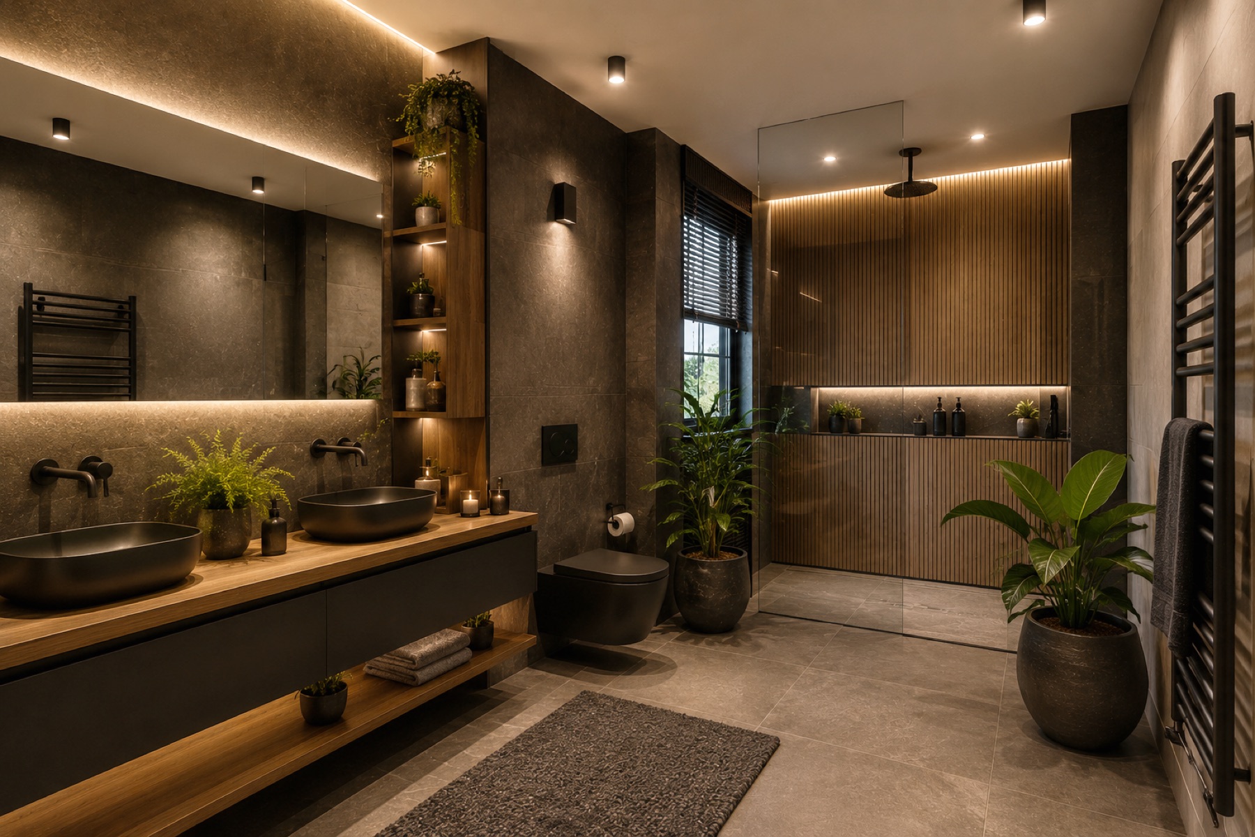 Refined contemporary interior