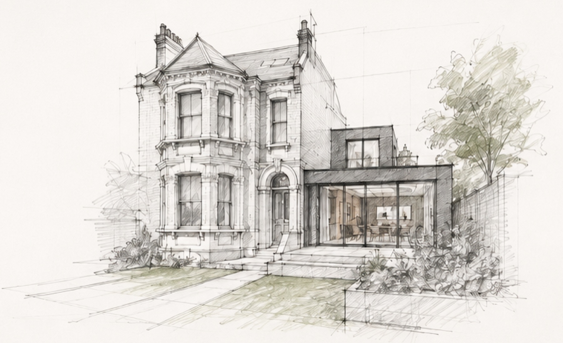 Victorian House drawings