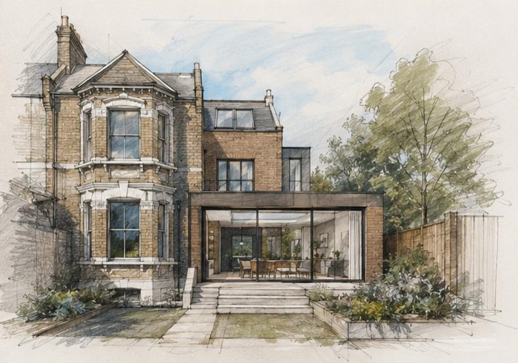 Victorian House drawings